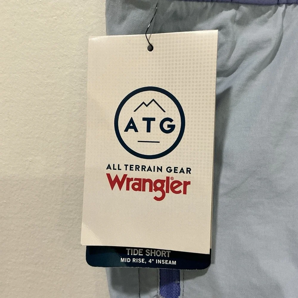 Wrangler All Terrain Gear ATG Womens Tide Short Size XXL NWT Gorpcore ColorBlock